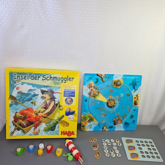 Insel Der Schmuggler Board Game By HABA - Complete Strategy Adventure Game - Picture 2 of 8